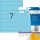 Herma Ordnerrückenschilder permanent 192 x 38 mm blau 20 Bl 140 Etik.