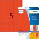 Herma Ordnerrückenschilder permanent 297 x 38 mm rot...