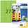 Herma Etiketten permanent haftend 63,5 x 29,6 mm neongrün 20 Bl 540 Et