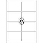 Herma Etiketten permanent haftend 99,1 x 67,7 mm neongelb 20 Bl 160 Et