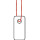 Herma Hängeetiketten 7 x 15 mm weiss mit rotem Faden 1000 Stück Handbeschriftung