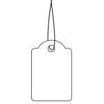 HERMA Hängeetikett 25 x 38 mm (B x H) Karton...