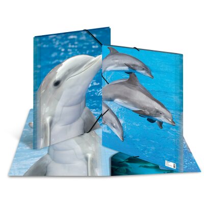 Herma SAMMELMAPPE A3 PP TIERE DELFIN