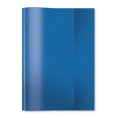 Herma Heftschoner PP transparent A5 blau