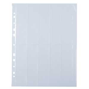 Negativhüllen, transparent, für 10 x 4 Streifen, 100 St.