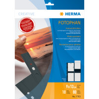 Herma FOTOPHAN Fotosichthüllen PP für Fotos 9 x...