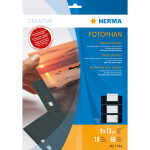 Fotophan Fotosichthüllen 9x13 cm quer schwarz 10...