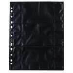 Fotophan Fotosichthüllen 9x13 cm quer schwarz 10...