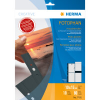 Herma FOTOPHAN Fotosichthüllen PP für Fotos 10...