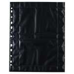 Fotophan Fotosichthüllen 10x15 cm quer schwarz 10...