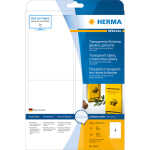 Herma Etiketten permanent 99,1 x 139 mm Folie transp 25...