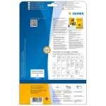 Herma Etiketten permanent 99,1 x 139 mm Folie transp 25 Bl 100 Etik.