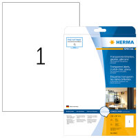 Herma Etiketten permanent haftend 210 x 297 mm Folie...