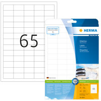 Herma Etiketten permanent haftend 38,1 x 21,2 mm weiss...