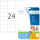 Herma Etiketten permanent 70 x 36 mm weiss PREMIUM 10 Bl 240 Etik.