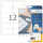 Herma Etiketten Adressen permanent 88,9 x 46,6 mm weis 25 Bl 300 Etik.