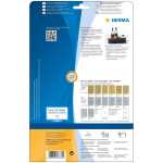 Etiketten für Flaschen permanent 90 x 120 mm weiss 10 Bl 40 Etik.