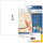 Herma Etiketten permanent 210 x 297 mm Folie transparent 10 Bl 10 Etik