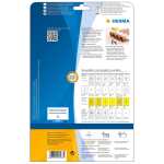 Herma Etiketten Outdoor stark 99,1 x 42,3 mm weis Folie 10 Bl 120 Etik