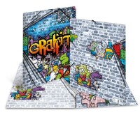 Herma Sammelmappe Eckspanner PP A3 Graffiti