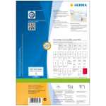 Herma Etiketten Adressen permanent 63,5 x 46,6 mm weiss 100 Bl 1800 Et