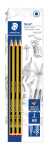 Staedtler Bleistift Noris HB x3 BK 100% PEFC 4007817120316