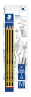 Staedtler Bleistift Noris HB x3 BK  100% PEFC