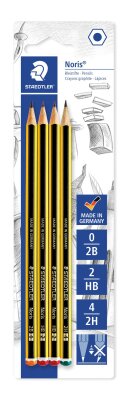 Staedtler Bleistift Noris B-HB-H BK 100% PEFC