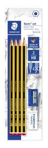 Staedtler Bleistift Noris HB Set BK 100% PEFC 4007817119266