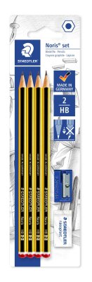 Staedtler Bleistift Noris HB Set BK 100% PEFC