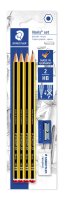 Staedtler Bleistift Noris HB Set BK 100% PEFC