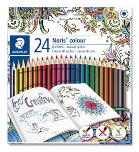 Staedtler Buntstift Noris colour 24 100% PEFC 4007817015551