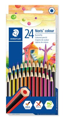 Staedtler Buntstift Noris colour 24 100% PEFC