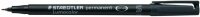 Staedtler Folienstift Lumocolor perm.S schwa