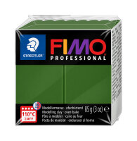 Staedtler Mod.masse Fimo prof 85g blattgrün