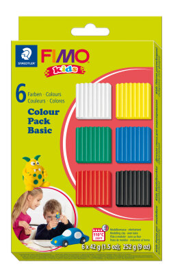 Staedtler Set Mod.masse Fimo kids col.pack Ba