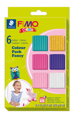 Staedtler Set Mod.masse Fimo kids col.pack Gi