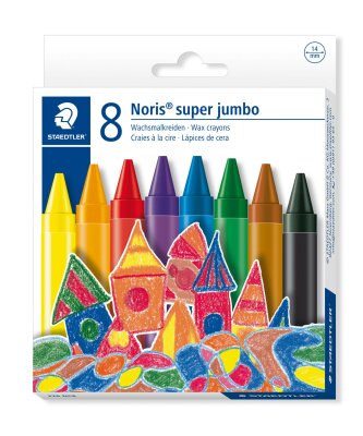 Staedtler Wachsmalkreide s. jumbo 8x14mm