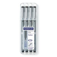 Staedtler pigment liner schwarz 4ST Box