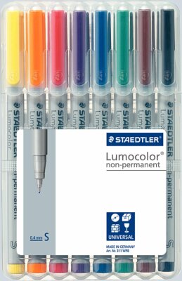 Staedtler Folienstift Lumocolor nonperm.S 8ST