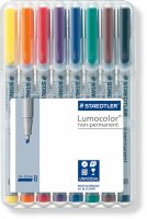 Staedtler Folienstift Lumocolor nonperm.B 8ST