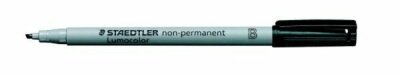 Staedtler Folienstift Lumocolor non-perm B sw