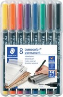 Staedtler Folienstift Lumocolor perm.S 8 ST