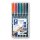 Staedtler Folienstift Lumocolor perm.B 6 ST