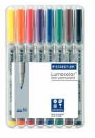 Staedtler Folienstift Lumocolor nonperm.M 8ST