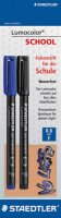 Staedtler Folienstift Lumocolor F perm 2St BK