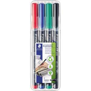 Staedtler Folienstift Lumocolor F perm 4St 4007817310809