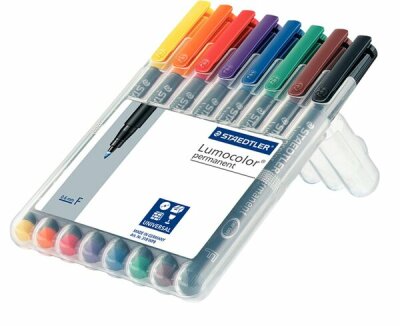 Staedtler Folienstift Lumocolor perm.F 8 ST