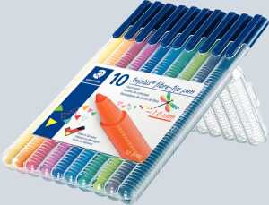 Staedtler Fasermaler triplus color rPP 10St 4007817323175