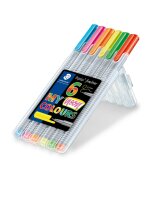 Staedtler Fineliner triplus neon 6St Box